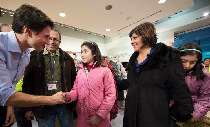 You Are Home Says Canadian Prime Minister Justin Trudeau To Syrian Refugees