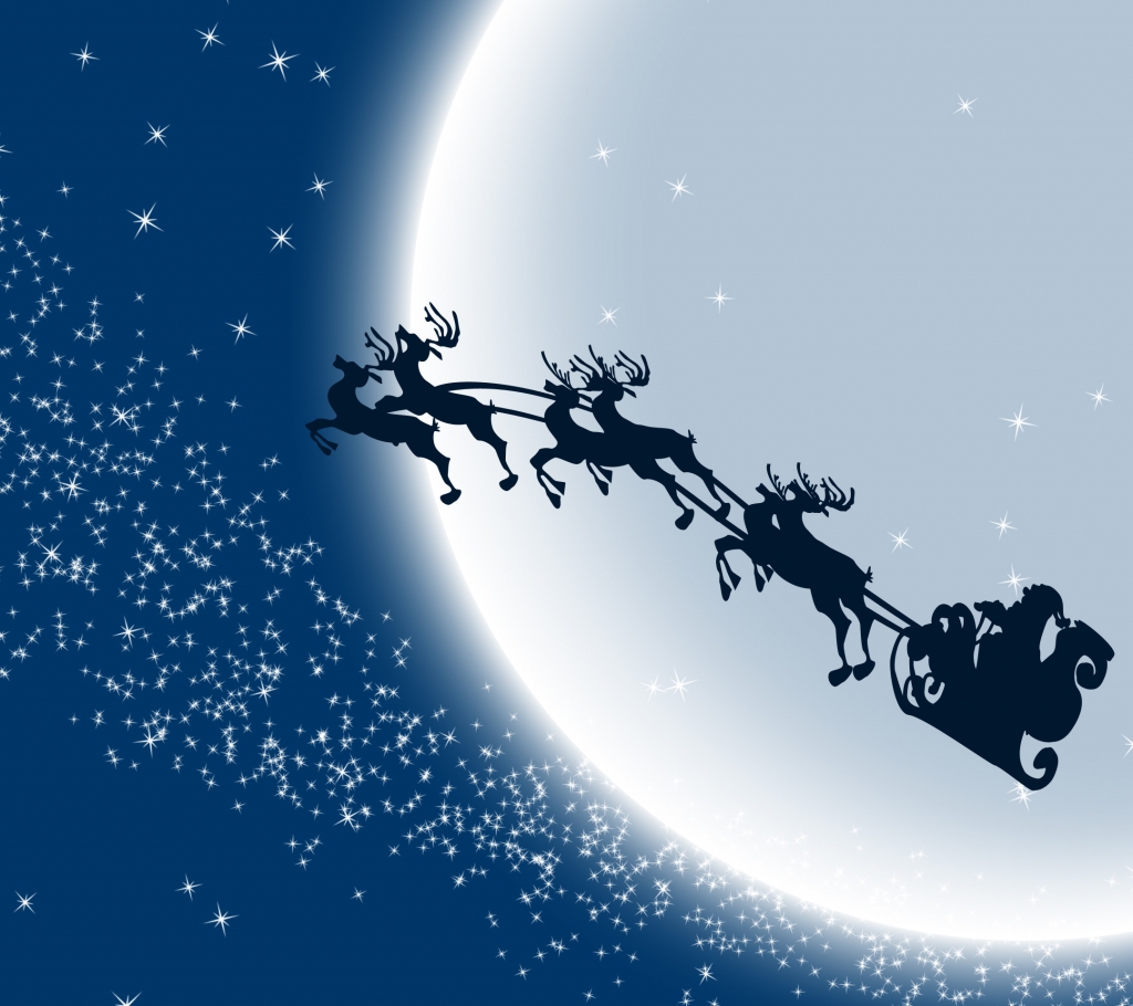 See Santa fly over Dursley Thornbury and Yate this Christmas