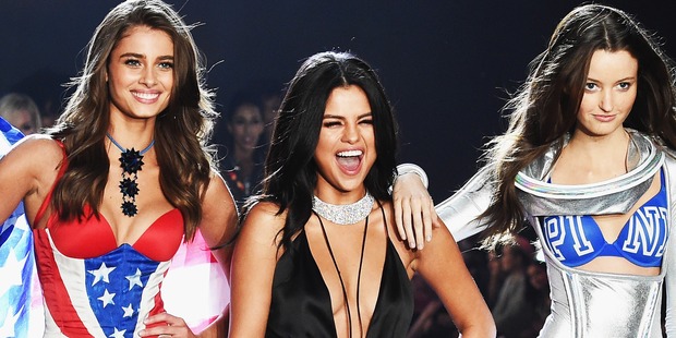 Selena Gomez loaded up on McDonald's backstage before her Victoria's Secret performance