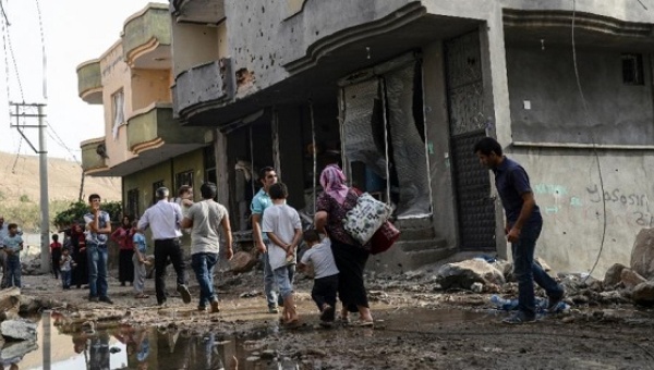 Sirnak province in southeastern Turkey has seen five months of fighting with the Kurdish PKK since a truce collapsed