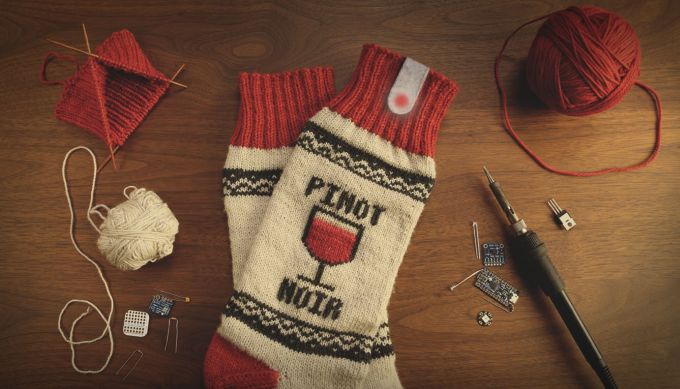 Fall asleep while binge-watching? Netflix smart socks save your spot