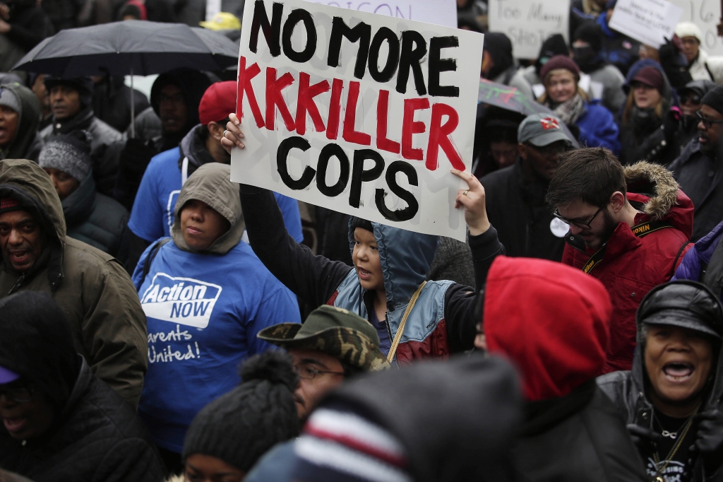 Protests Continue In Chicago After Release Of Video Of Police Fatally Shooting Teen