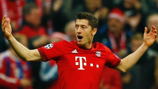 Bayern Munich's Robert Lewandowski celebrating a goal against Arsenal underlined the importance of having a world-class striker