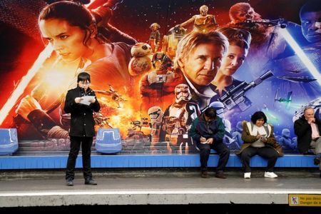 US-FILM-STARWARS Star Wars director faces hype history in Force Awakens