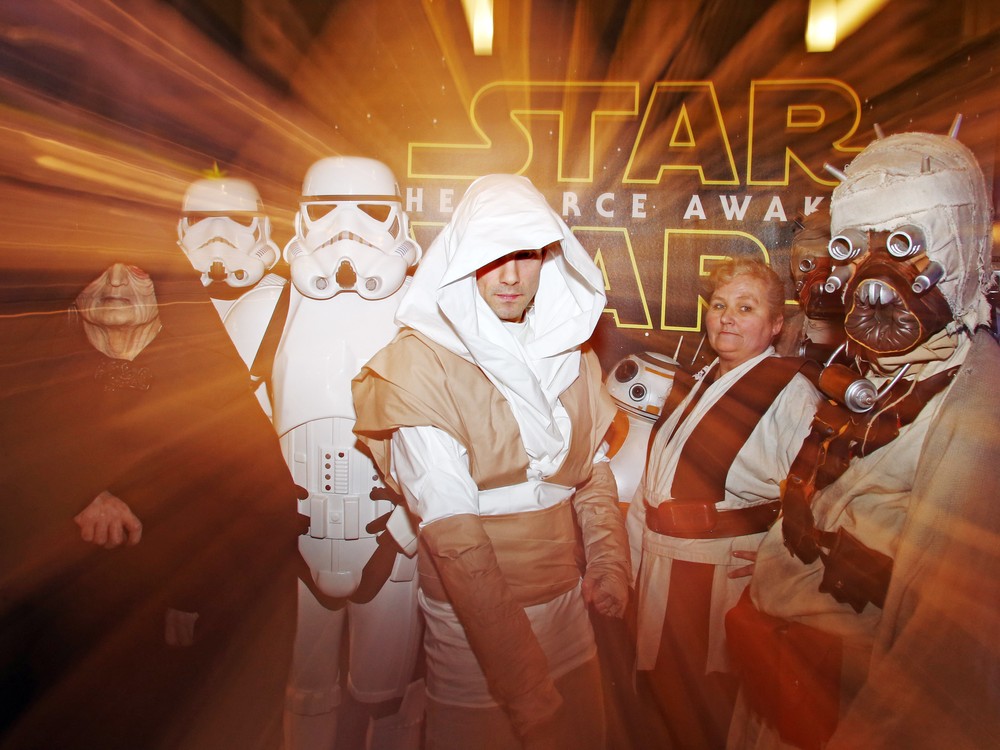 Members of the Capital City Garrison and the Rebel Legion Canadian Base attended the opening of Star Wars The Force Awakens at Cineplex Cinemas Lansdowne and VIP on Thursday