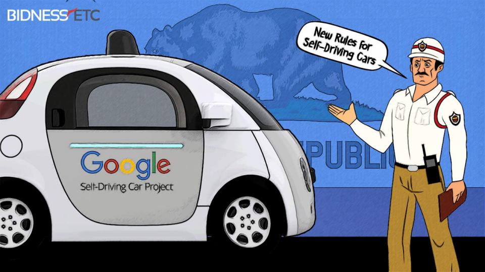 State of California Crashes Alphabet Inc Autonomous Car Party