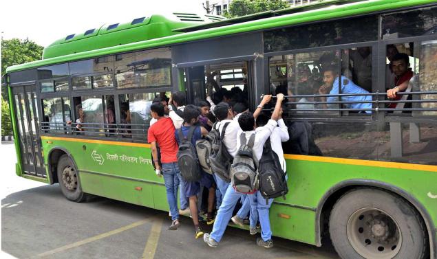 Annual ridership increased by 3.95 lakh in 2014-15 but the number of DTC buses fell by 511 to just 4