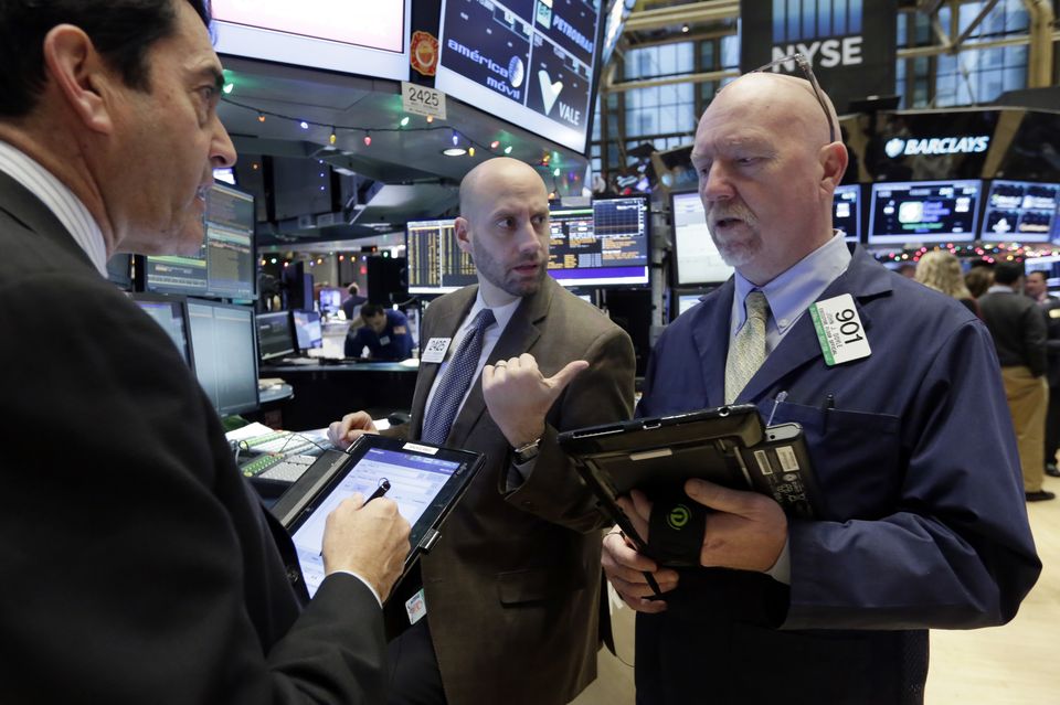 Stocks jump on solid November jobs report oil prices tumble