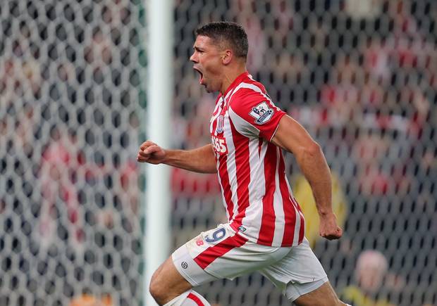 Stoke and Republic of Ireland striker Jon Walters is relishing the visit of Premier League
leaders Manchester City to the Britannia Stadium tomorrow