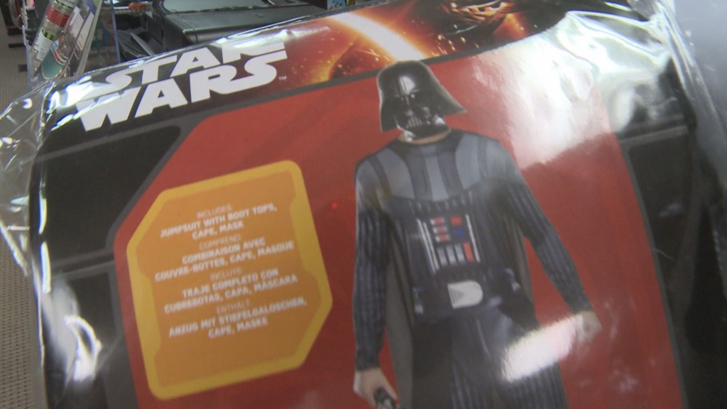 Stoner's Funhouse has seen a rush to buy Star Wars costumes