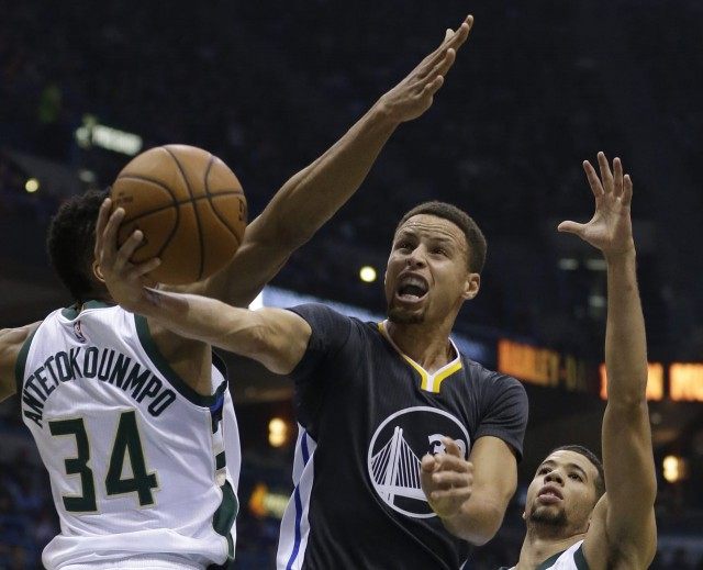 Stephen Curry Giannis Antetokounmpo Michael Carter-Williams