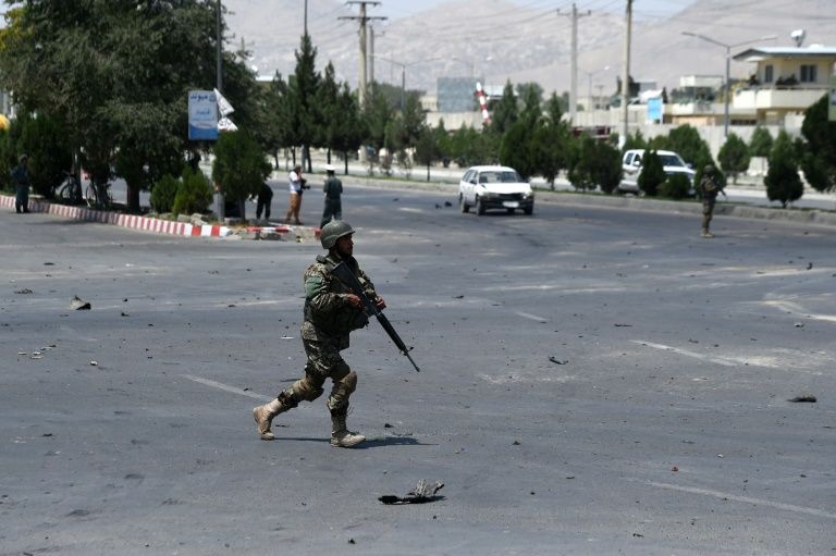 Suicide car bomb strikes near Kabul airport officials