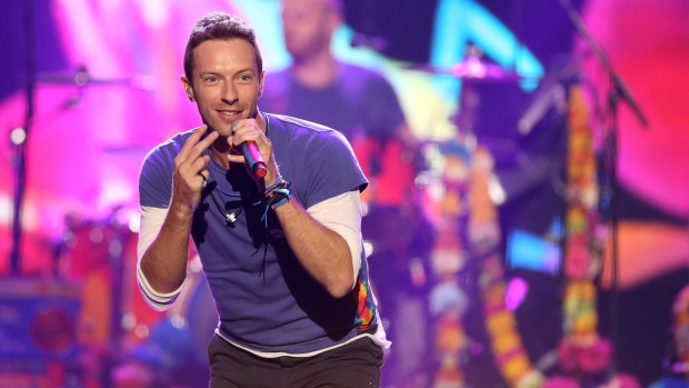 Chris Martin of Coldplay seen here in Nov. 2015. Coldplay will perform at the Super Bowl 50 halftime show on Sunday Feb. 7 2016