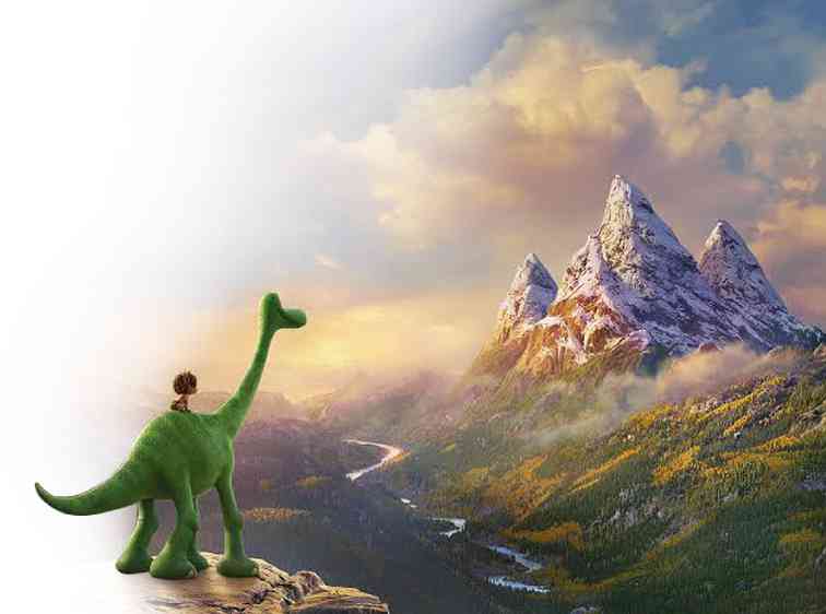 THE ANIMATED film takes viewers on an epic journey into the world of dinosaurs