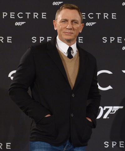 Here’s Daniel Craig without his stormtrooper costume