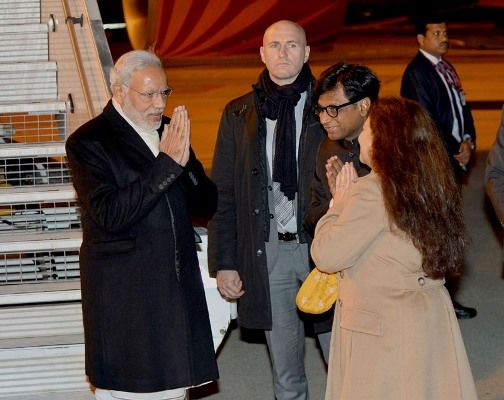 NARENDRA MODI in Paris