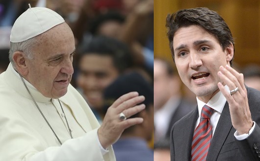 Prime Minister Justin Trudeau answers a question during question period in the House of Commons on Parliament Hill in Ottawa on Wednesday Dec. 9 2015. The first two government flights carrying Syrian refugees to Canada will arrive this week Trudeau