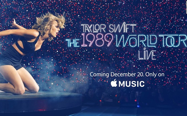 Taylor Swift is bringing her 1989 world tour live to Apple Music