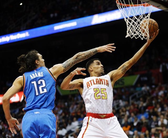 Hawks Prey Upon Thunder as OKC Winning Streak Snapped