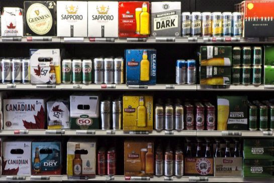 Shelves of beer won't be limited to the LCBO starting Tuesday as six-packs are introduced to grocery stores