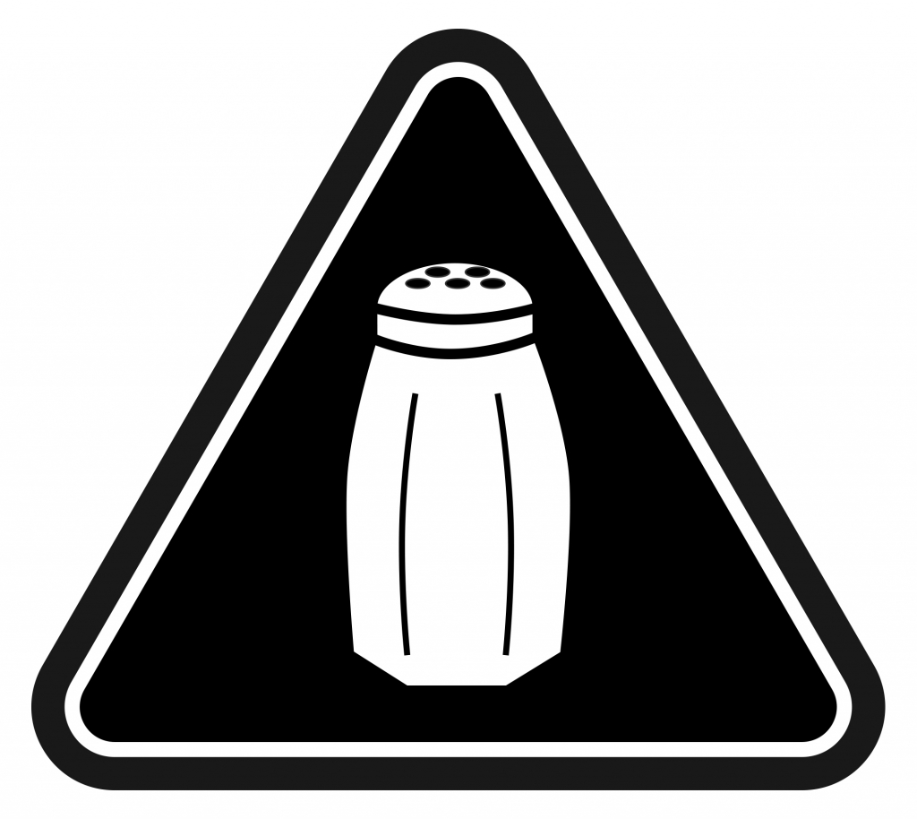 The New York City High Sodium Warning Icon