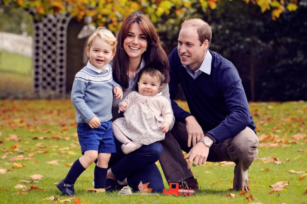 The Royals in the newly released Christmas