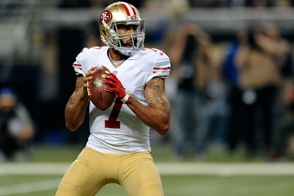 San Francisco 49ers quarterback Colin Kaepernick