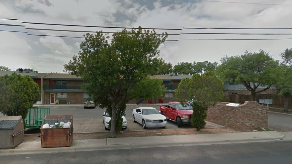 The apartment complex in the 1000 block of Custer in Odessa Texas