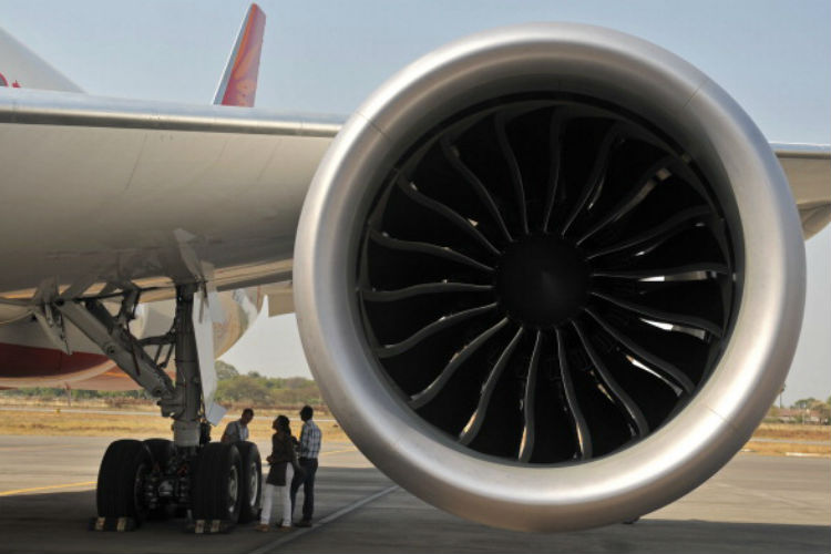 The incident took place around 9.30 pm when the ground staff was accidently sucked inside the engine of Mumbai Hyderabad AI 619 flight