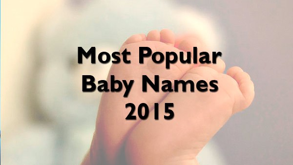 The list of the most popular baby names for the year released by BabyCenter