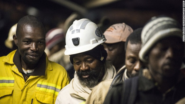 South Africa miners