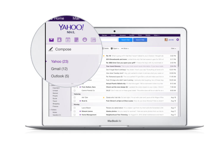 Yahoo adds Gmail management