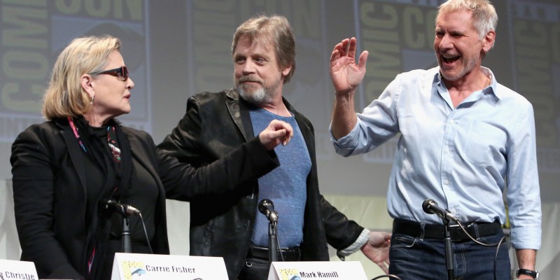 Star Wars The Force Awakens Panel At San Diego Comic Con- Comic Con International 2015