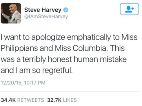 Social media goes into overdrive after Miss Universe gaffe (VIDEO)