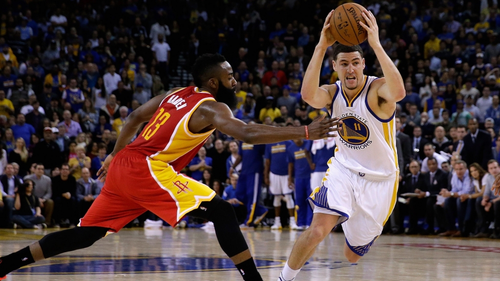 Klay Thompson makes a good case for himself as best NBA shooting guard