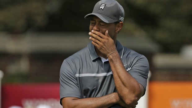 Tiger Woods can't put a timetable on his recovery