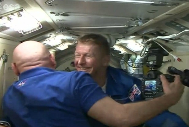 Tim Peake Britain's first official astronaut is on board the worldwide