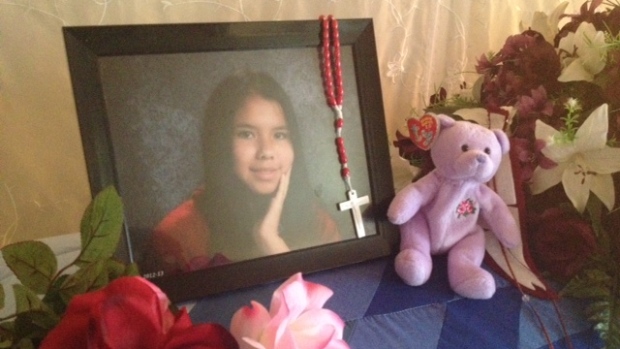 Tina Fontaine's great-aunt Thelma Favel said she loves this