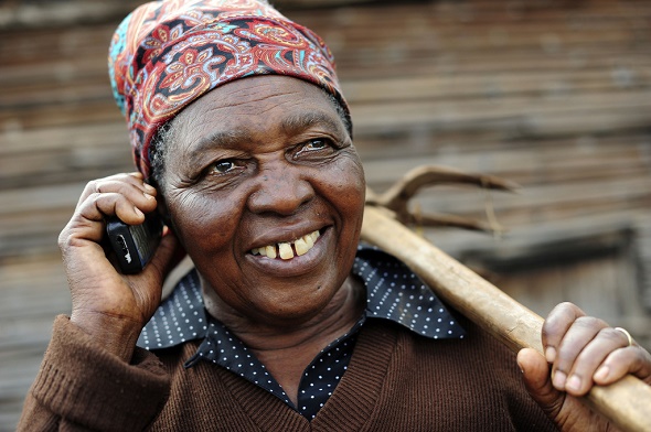 Kenyan farmer