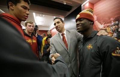 Iowa State introduces new football coach Campbell