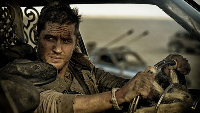 Tom Hardy plays Max Rockatansky