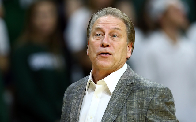 Tom Izzo not only has a nice shiny suit but also has a No. 1 ranking