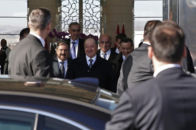 Iraqi Kurdish leader on Turkey visit