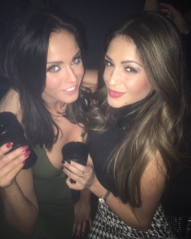 Vicky Pattison and Casey Batchelor enjoy night out 11 December 2015