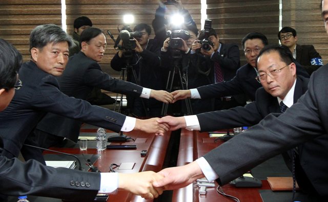 North, South Korea hold high-level talks meant to ease animosity