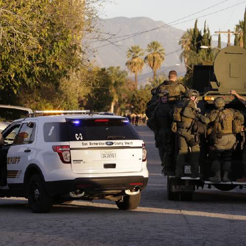 Reports of up to 20 victims in mass shooting in California city of San Bernardino