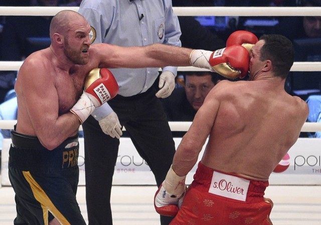 Tyson Fury Accuses Wladimir Klitschko of Cheating				The Associated Press				by William Bigelow30 Nov 20150