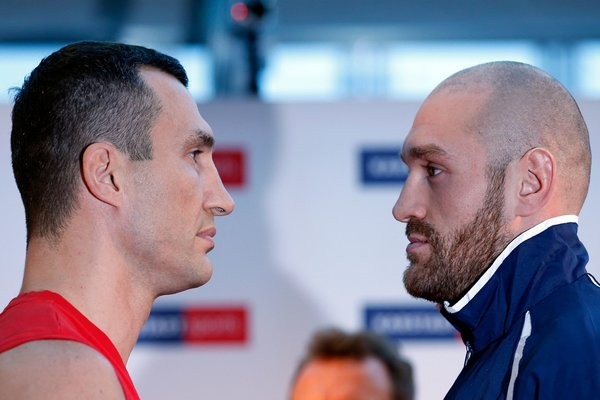 Wladimir Klitschko & Tyson Fury face off