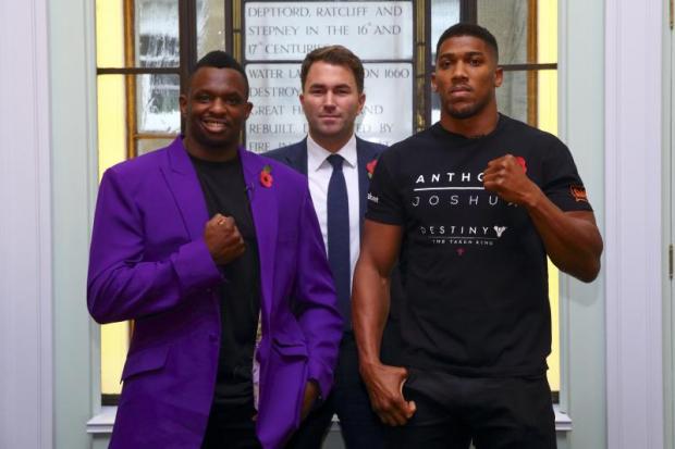 Exclusive- Eddie Hearn says Anthony Joshua vs Tyson Fury 'is one that will happen inevitably&#039