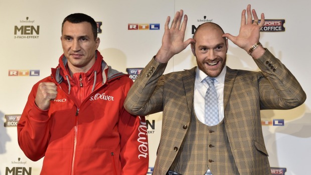 Suited and booted Tyson Fury dressed as an English country squire left German audiences bemused during press conferences in the run-up to the Klitschko fight